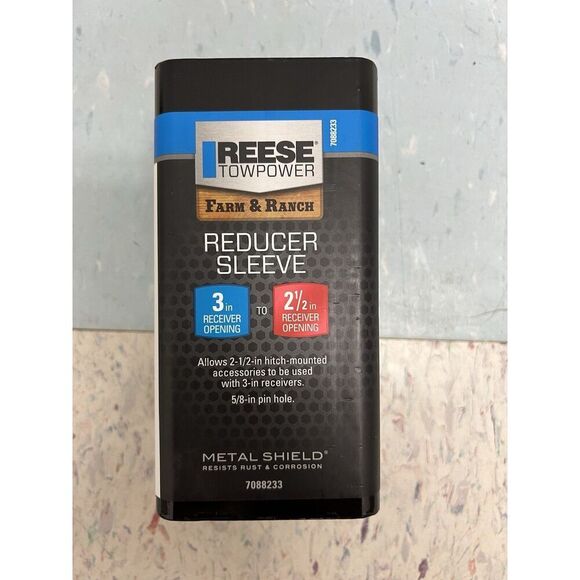 Reese 7088233 Trailer Reducer Sleeve from 3 in. to 2-1/2 in. - Picture 1 of 5